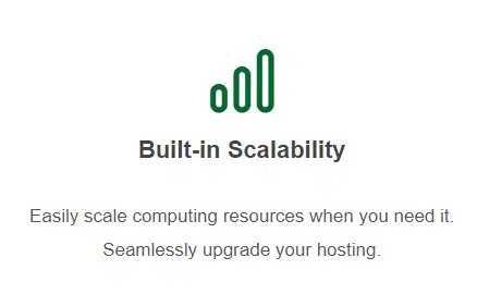 Scalability of hosting 