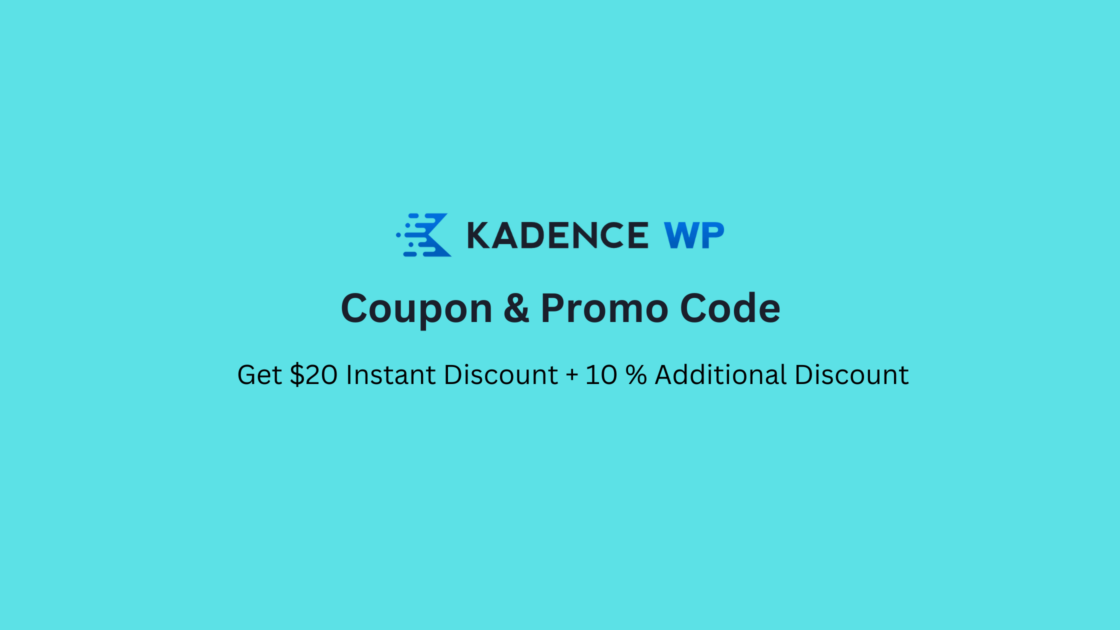 Kadence WP Coupon Code