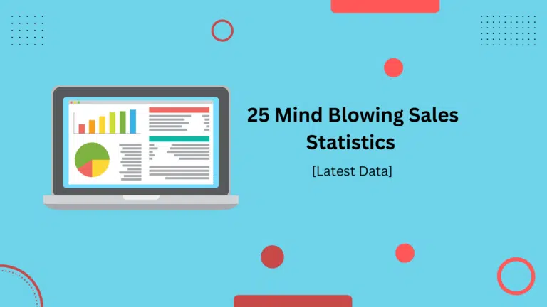 25 Mind-Blowing Sales Statistics For 2024: Latest Data