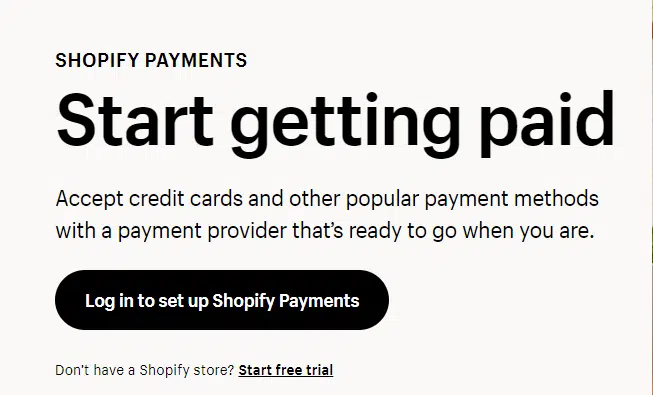 Shopify Payments is a fantastic PayPal alternative