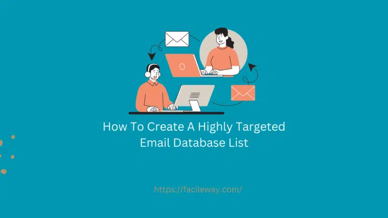 How To Create A Highly Targeted Email Database List