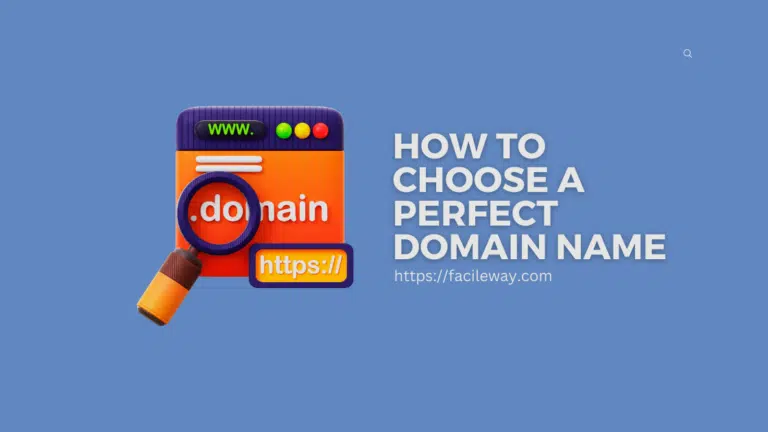 How To Choose A Perfect Domain Name In 2024 [Easy Hacks]