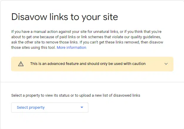 How to Disavow Spammy Backlinks using Google Disavow Tool 