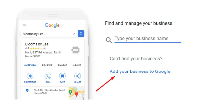 Add your business to Google 