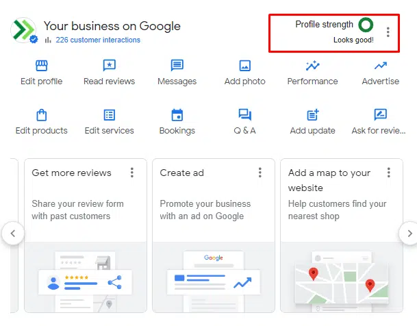 Optimize Google My Business Profile 
