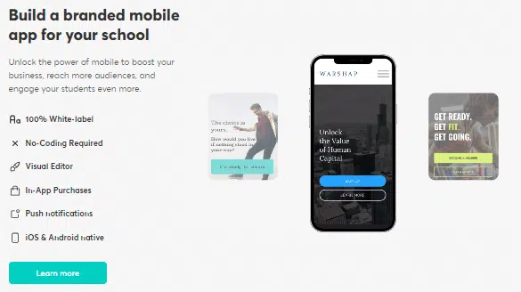 LearnWorlds Mobile App 