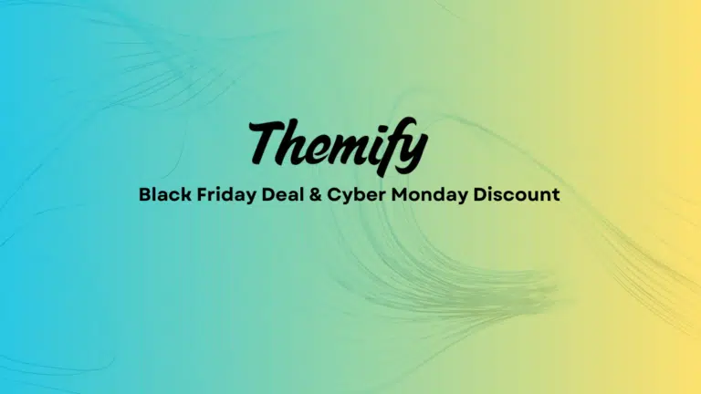 Themify Black Friday Deal 2023: Get 40% Instant Discount