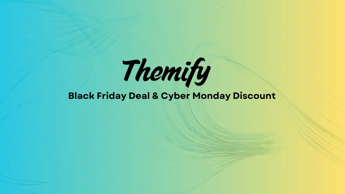 Themify Black Friday Deal