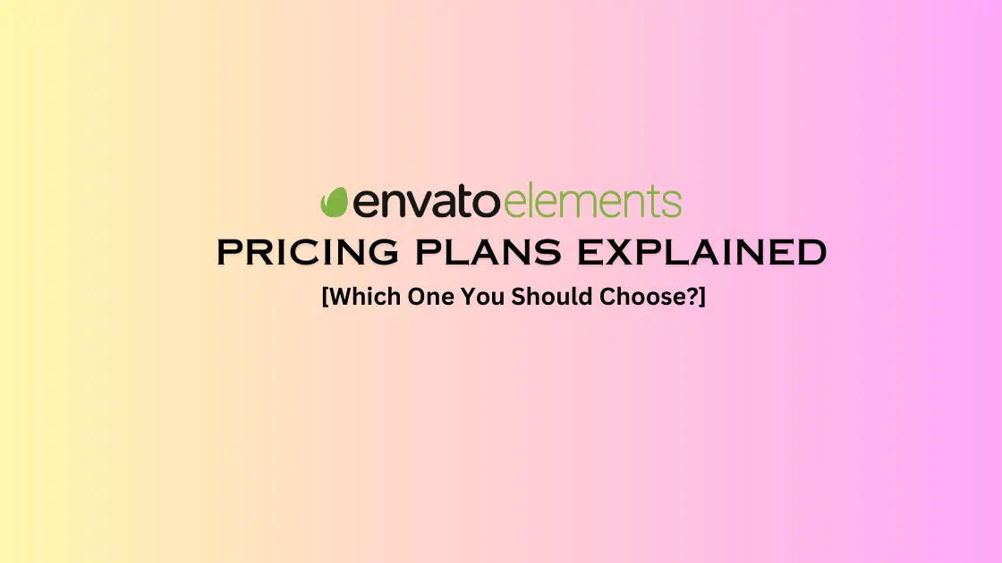 Envato Elements Pricing Plans Explained