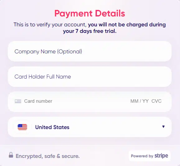 AdCreative AI Payment Information 