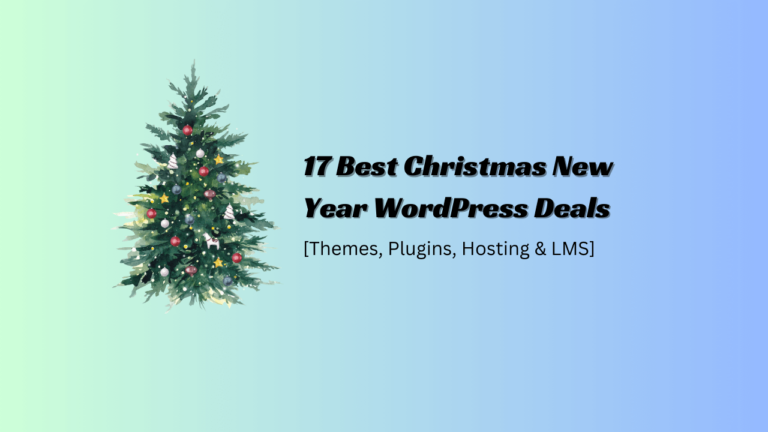 17 Best Christmas New Year WordPress Deals 2024: 90% OFF!