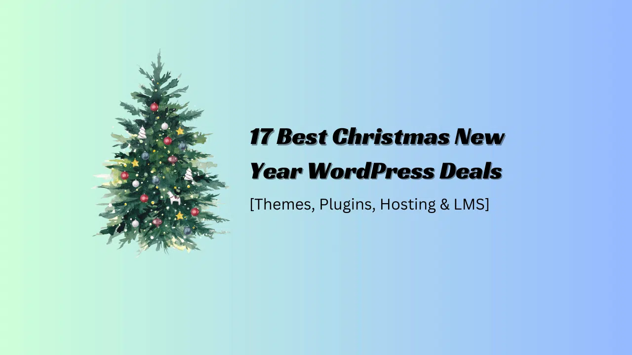 Best Christmas New Year WordPress Deals