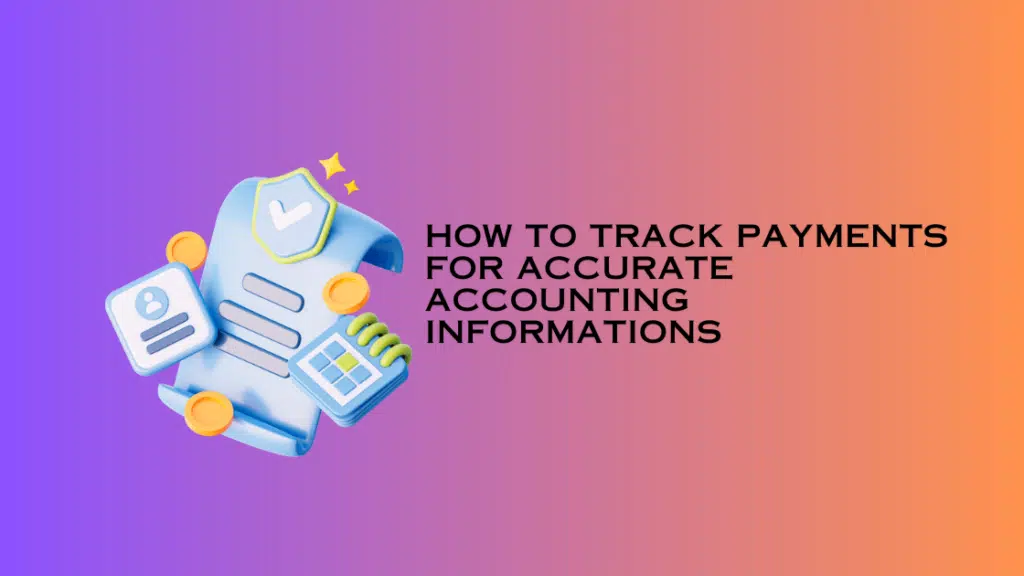Track invoices and payments excel
