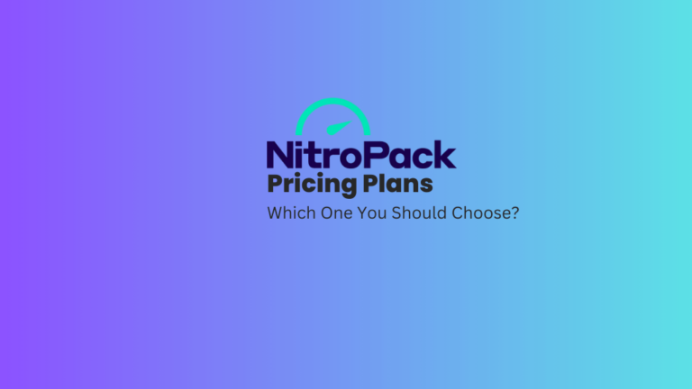 NitroPack Pricing Plans 2024: How To Save More Money