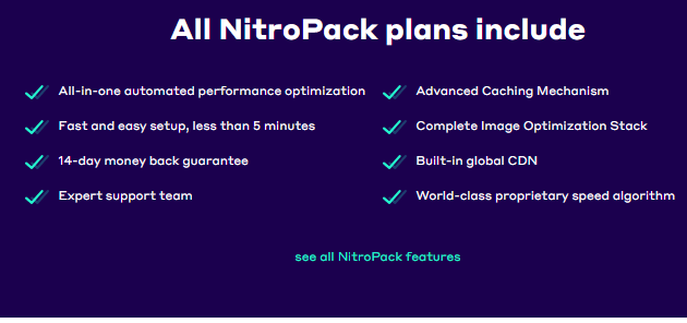 NitroPack Advanced Features 