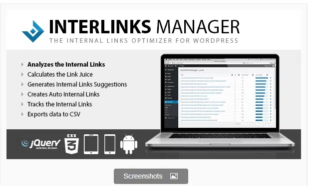 Interlinks Manager Bulk Interlinking Plugin 