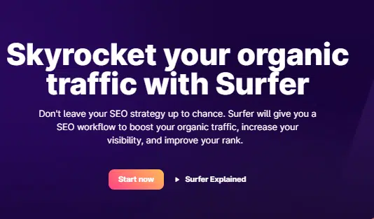 Surfer SEO Content Optimization Tool