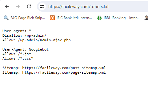 Robots.txt file Optimization
