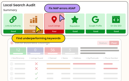 BrightLocal SEO tool