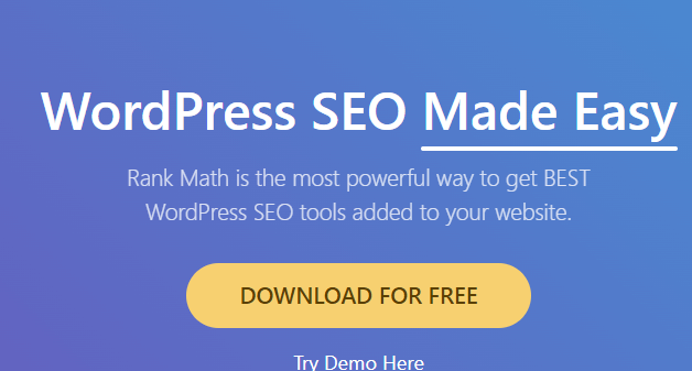 RankMath is the best SEO tool for content optimization