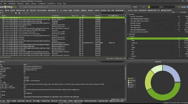 ScreamingFrog Technical SEO Audit tool