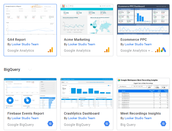 The Google Data Studio design emphasizes data visualization, custom reporting, and seamless integration with various data sources for insightful analysis