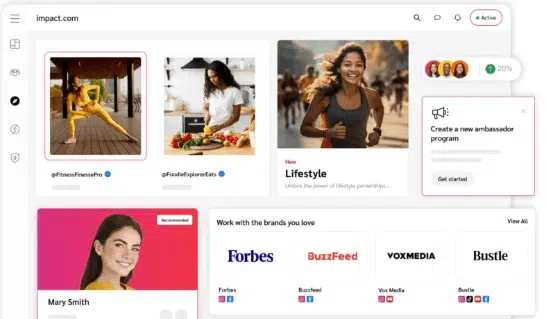 Impact.com 免费演示可帮助您发现您的联属公司 