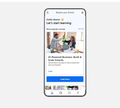 Mobile app features