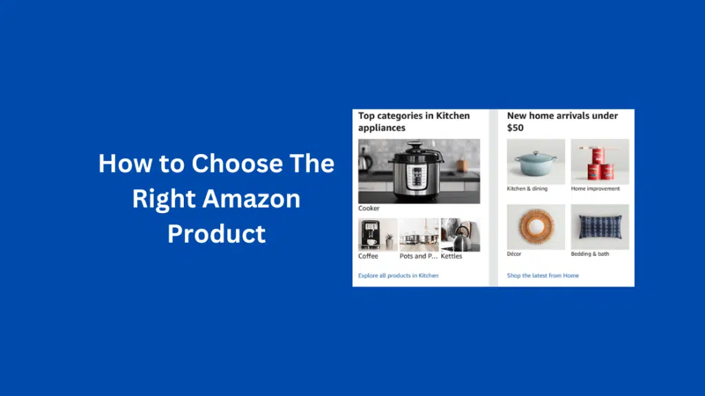 How to Choose the Right Amazon FBA Products