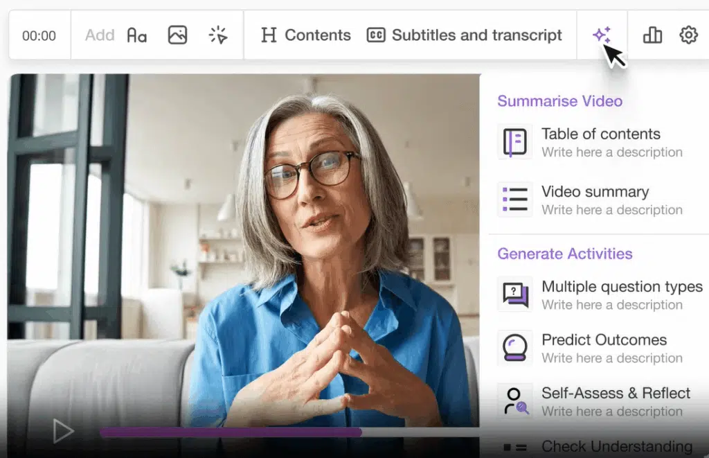 Functional video features 