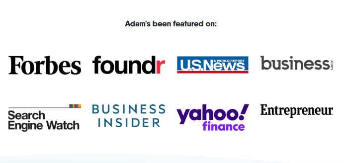 Adam Enfroy is one of the top Bloggers Making 6-Figure Revenue via Courses