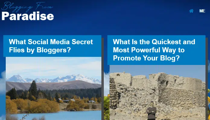 Case Studies on BloggingFromParadise