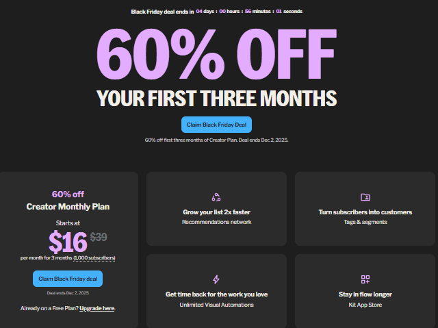 Kit Black Friday Deal