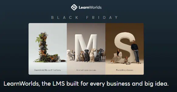LearnWorlds Black Friday Deal